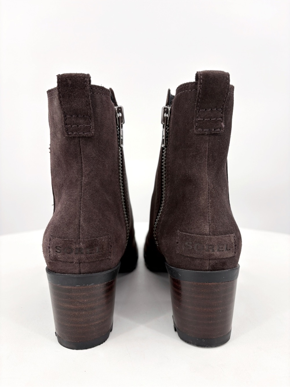 SOREL Cate Brown Waterproof Leather Ankle Boots 6.5 - Picture 10 of 15